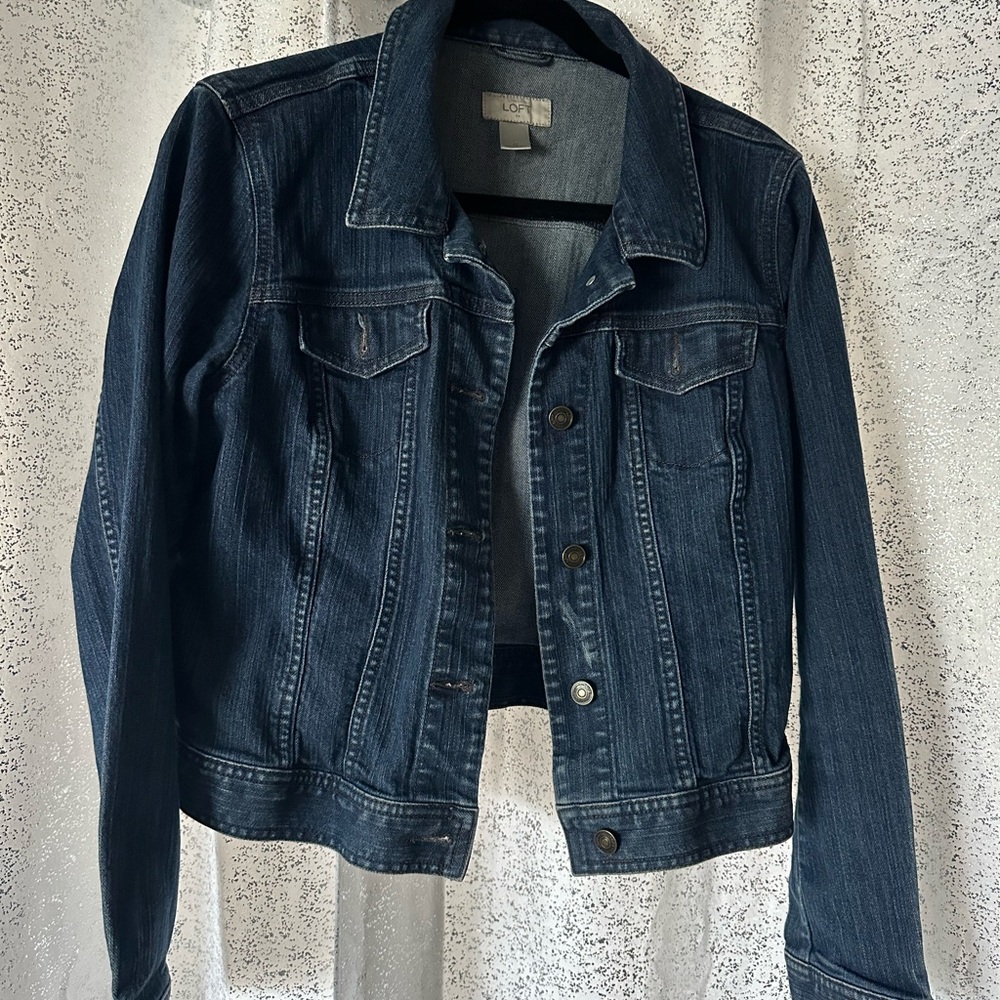LOFT Women's Classic Indigo Jean Jacket